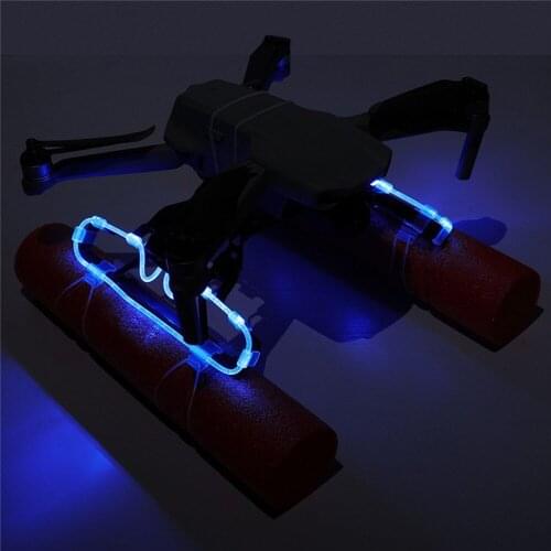 Creative Luminous Heightened Landing Gear Floating Buoyancy Stick Training Kit for DJI Mavic Air 2 Drone Accessories