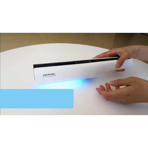 Home Use Battery Type Handheld UV Phototherapy Medical 311 nm uvb Lamps for Vitiligo