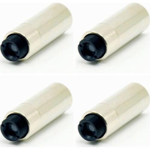 4pcs Adjustable Mini 12x30mm Metal 3.8mm TO-38 Laser Diode Housing Host Case w Collimating Lens Pack of 4
