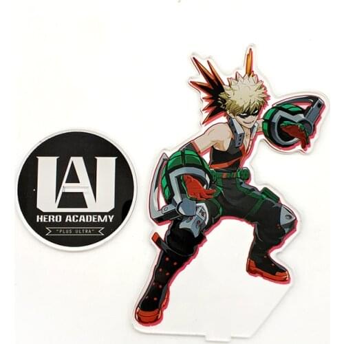 My Hero Academia bakugou katsuki japanese boku acrylic standee figurines desk decoration cake topper anime