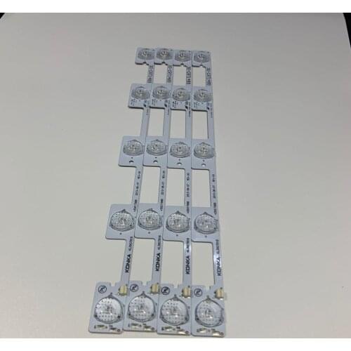 Original QUALITY LED backlight lamp strip 39Inch TV KL39GT618 35017988 35017990 5 LEDs*6V 307mm
