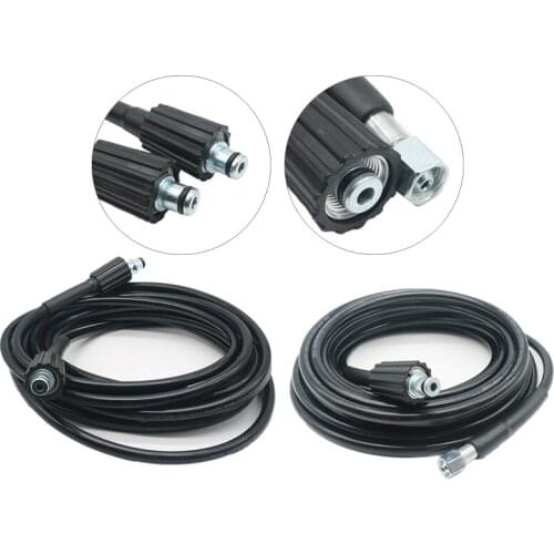 High Pressure Car Washer Hose Wash Water Cleaning Extension Hose For Cleaner Maintenance Cleaning Machine Garden Hose 8-15m