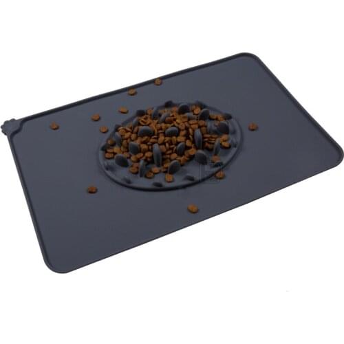Silicone Pet Dog Slow Feeder Bowl Lick Pad Cat Dog Food Bowl Dog Slow Feeding Mat Bath Dogs Accessories Pet Supplies