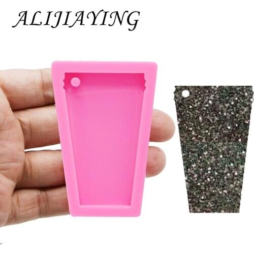 Water glass cup shape silicone tumbler mold for keychain resin Craft DIY epoxy jewelry DY0076