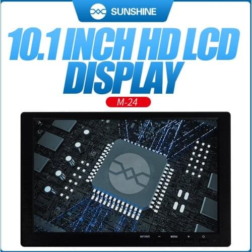 SUNSHINE 10.1inches HD LCD Display for Microscope Moblie Phone Repair Tools LCD screen Display monitor Microscope Accessories