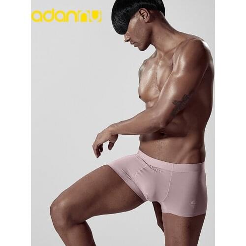 ADANNU Brand men sexy boxers male underwear modal breathable quick dry ropa interior hombre men boxers shorts calzoncillo hombre