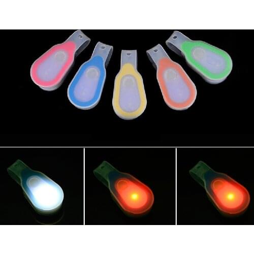 Waterproof Outdoor Sport Running Lights Led Night Cycling Warning Bike Light Clip Lamp Walking Night Jogging Accessories #T3P