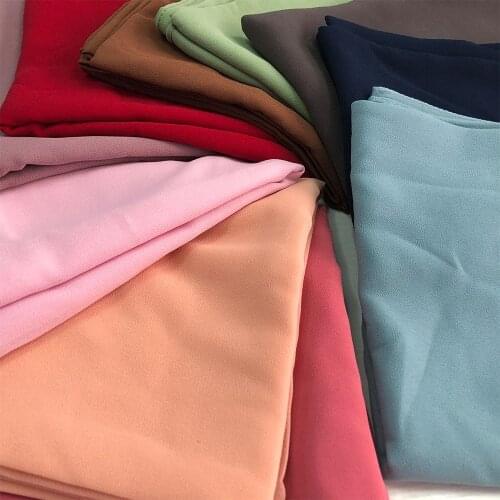 Women plain Chiffon hijab scarf big size shawl 200*70cm longer Shawls head Cover muslim tudung