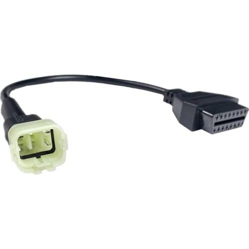 3 Pcs/Lot 6 To 16 Pin Motorcycle Diagnostic Tools OBD2 Adapters OBD Extension Cable For KTM Duke RC Connectors