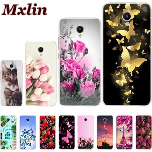 Fashion Flower Pattern Case For Meizu M5S Mini Cover Silicone Soft TPU Bumper Back Case For Protector Meizu M5 M 5 M5S Mini Capa