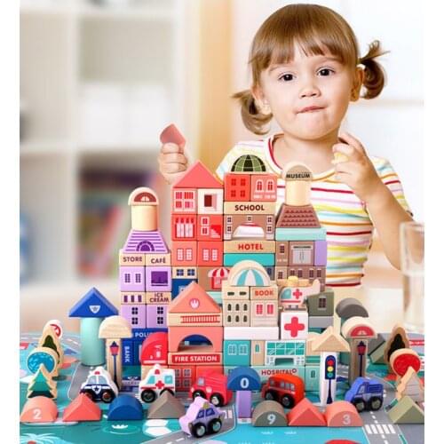 CHILOVESS Wooden Constructors
