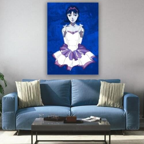 Perfect Blue Poster Japanese Anime Classic Comic Movie Art Prints Canvas Painting Pictures For Living Room Home Decoration