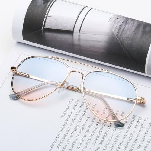 Cool Pilot Sun Protection Glasses For Kids Metal Sunglasses Boys And Girls Fashion Spring Mirror Legs Children’ Eyewear