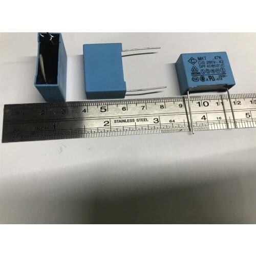 Y-CAP;INTERFERENCE SUPPRESSION CAPACITOR MKT 0.47uf 280v-x2 GPF 40 / 85 / 21 / C safety gauge capacitan