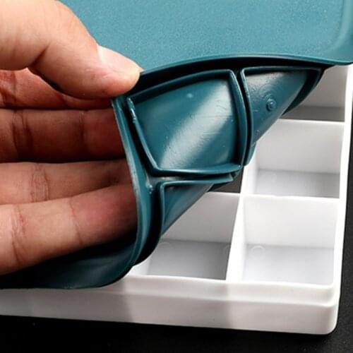 Art paint box, paint distribution box, go out to carry paint, oil paint, sealed storage tray, watercolor acrylic gouache paint