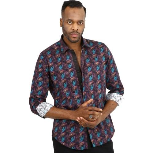 Semco Luxury Royal Shirt Men Casual Slim Fit Long Sleeve 2021 New Arrival Mens Shirts Male Social Business Dress Shirts Brand