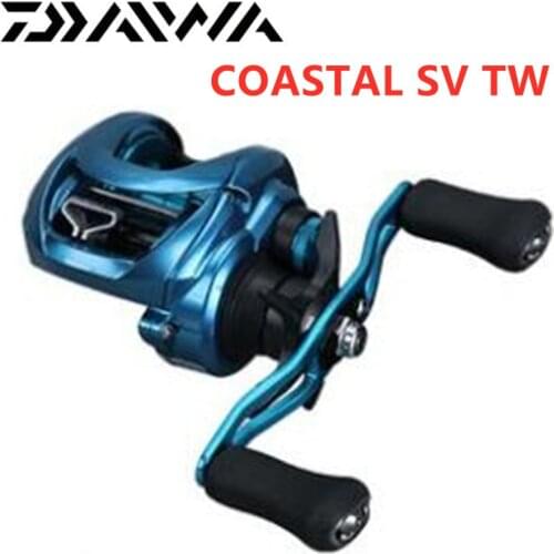 New Original DAIWA COASTAL SV TW 150HS 150HSL 150XS 7.1 / 8.1 Low Profile Baitcasting Fishing Reel Saltwater