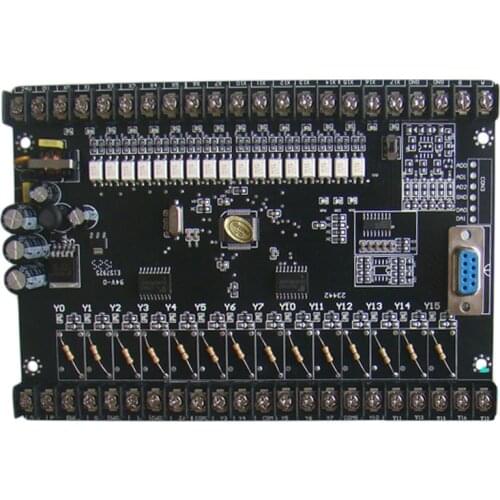 PLC Industrial Board Programmable Controller FX1N-30MR 30MT Single Board Plate PLC
