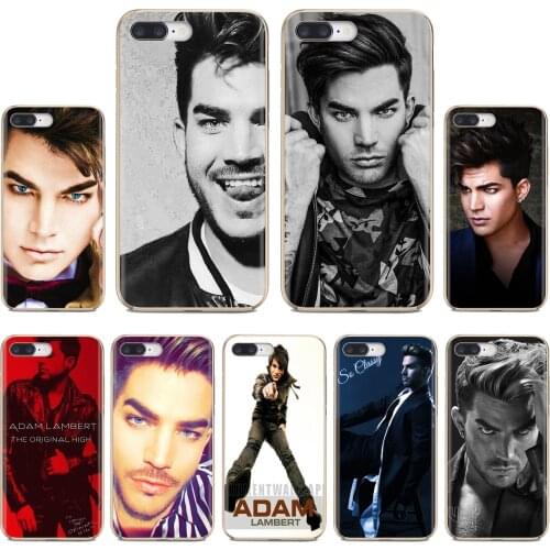 Silicone Skin Cover For Samsung Galaxy A3 A5 A7 A9 A8 Star Lite A6 Plus 2018 2015 2016 2017 Adam Lambert USA Male Sexy Men Vocal