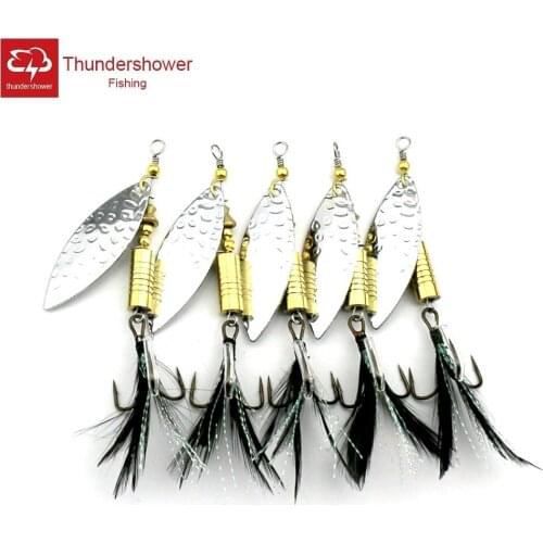 10pcs 8cm 11g Spoon Fishing Lure Hard Metal Spinnerbait Pike Bass Spinner Bait Isca Artificial Hook Fishing Tackle Swimbait Lure