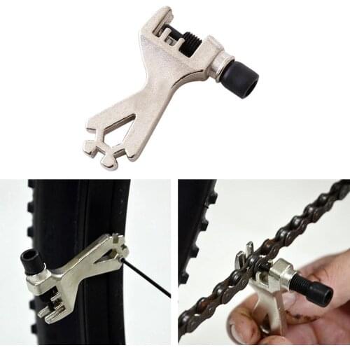 80% Hot Sale 1pcs Bicycle Repair Tools Bike Chain Cutter Mini Spoke Wrench Bike Chain Breaker Bicycle repair tool