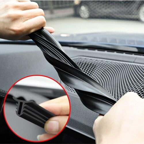 Car Stickers Dashboard Sealing Strip Sound Insulation Rubber Strip Car-Styling Accessories For Hyundai ix35 iX45 iX25 i20 i30 So
