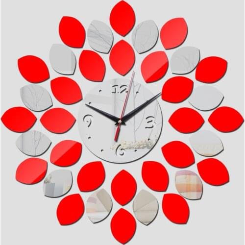 2020 new hot wall art clockliving room quartz multi-piece set home decoration modern design diy sticker watch