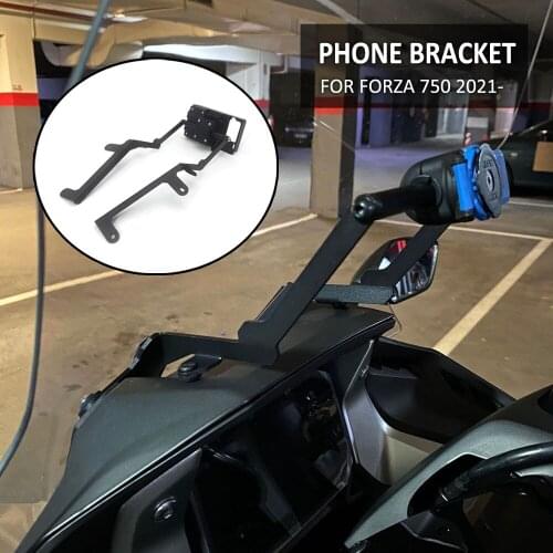 FOR HONDA FORZA750 FORZA 750 2021 NEW Motorcycle Mobile Phone GPS Mount Wireless Charging Navigation Plate Bracket Stand Board