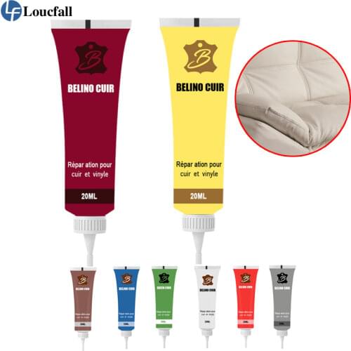 20ml Leather Repair Gel Repair Home Car Seat Leather Complementary Repair Refurbishing Cream Paste Leather Cleaner Tools