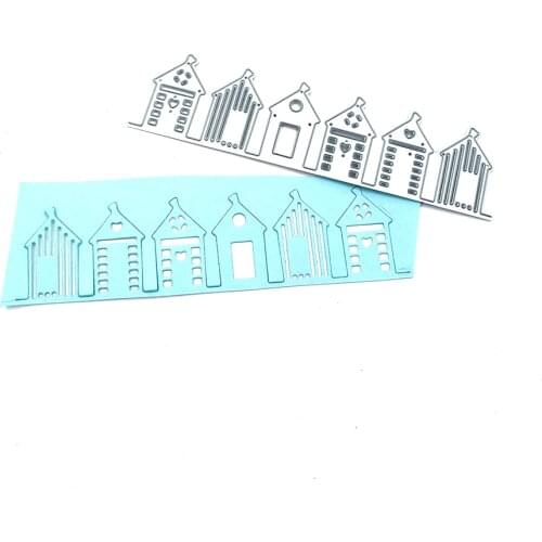 Julyarts House Scrapbooking Dies Metal Cutting Dies Molds Embossing Stencil for Handmade Paper Card Making Scrapbooking