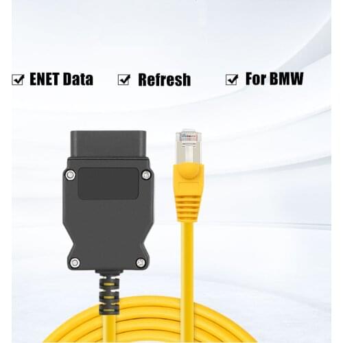 ENET cable for BMW F-series ICOM OBD2 Coding Diagnostic Cable Data E-SYS Cable Coding For BMW Ethernet Easy to Plug