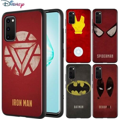 Avenger Marvel Superhero Logo For Samsung Galaxy A01 A11 A12 A21 A21S A31 A41 A42 A51 A71 A32 A52 A72 A02S Soft Phone Case