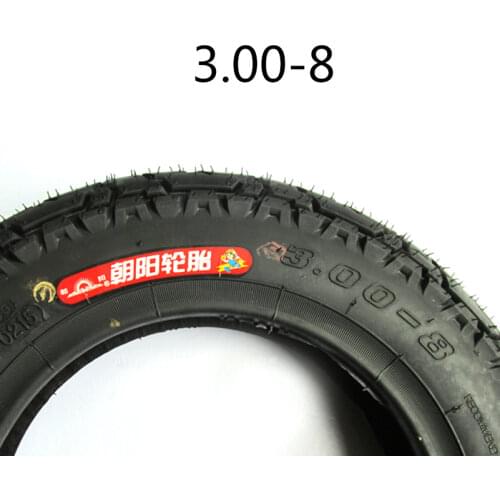 NEWEST 3.00-8 Tire tube tyre 3.00-8 / 300-8 6PR + 3.00-8 inner tyre for Gas and Electric Scooters Mini Motorcycle Warehouse