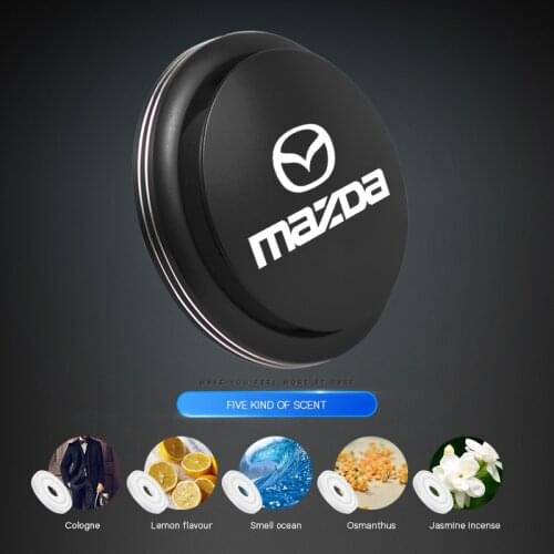 Car Interior Sliding Cover Aromatherapy Air Freshener With LOGO For Mazda 6 3 5 2 CX5 CX7 323 Demio Axela Atenza CX9 MX3 MX5 RX8