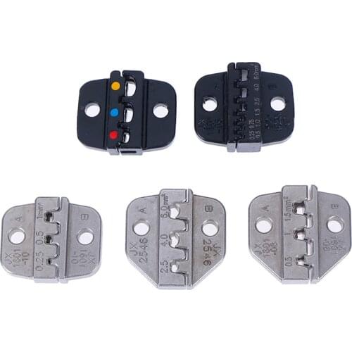 Interchangeable Dies For Ratchet Crimping Pliers Wire Stripper Mold Fast Replace Pressure Pliers Dies Fit For 8 Inches Pliers