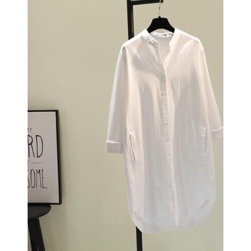 Tracyen Womens Long Shirts