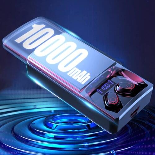 10000mAh TWS Wireless Bluetooth 5.1 Earphones With Microphone Touch Control Headphones HIFI Mini In-ear Earbuds Sport Heasets