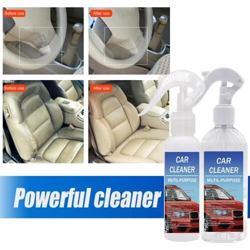 Multi Purpose Foam Car Interior Cleaner Universal Leather Cleaner Automotive Sofa Cleaning Agent 100ml XR-Hot