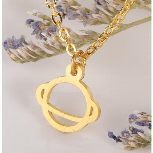 GORGEOUS TALE Summer Fashion Jewelry Constellation globe Shape Cute Minimalist Design Charms Women Necklace Charming Pendant