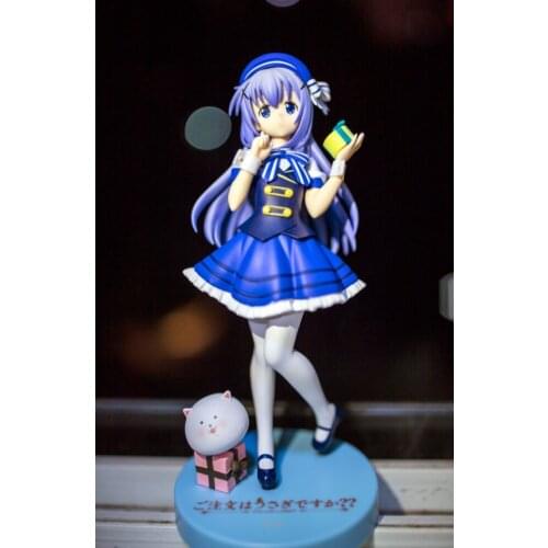 Japanese original anime figure Is the Order A Rabbit? Kafuu Chino action figure collectible model toys for boys