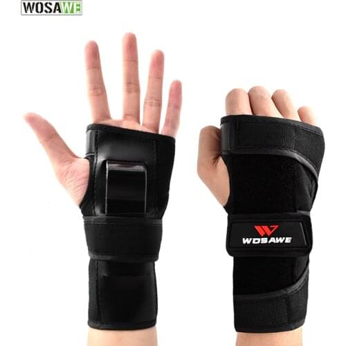 Skating Wrist Support Bike Downhill Hand Protection Wristband Bicycle Gloves Adult Children Mountain Bike Mtb Wrist Protector
