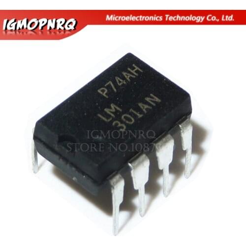 10pcs LM301AN LM301A LM301 DIP Operational Amplifiers new original