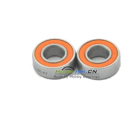 2pcs 3x8x4 Hybrid Ceramic Stainless Oiled Motor Bearing SMR693C 2OS A7 AF2