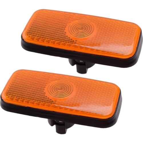 2Pcs/Set Car Side Marker Light Lamp Reflector Lens Cover VYC155034AC Fit For Ford Transit MK6 MK7 2006 1671689