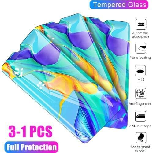 3Pcs Tempered Glass For Huawei P30 Lite P20 Pro P10 lite Screen Protector For Huawei Mate 20 30 lite 20lit Protection Glass Film