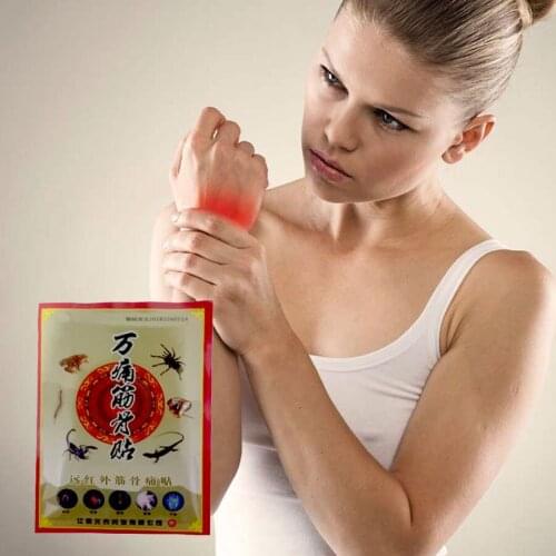 32Pcs Far infrared Arthritis shoulder Analgesic Plaster Body Neck Back Pain Massage Spider venom Patch Pain Relief Fast e