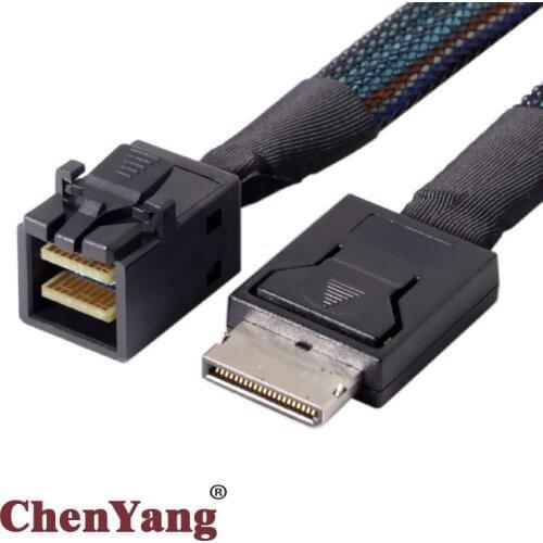 OCuLink PCIe PCI-Express SFF-8611 4i to SFF-8643 SSD Data Active Cable 50cm