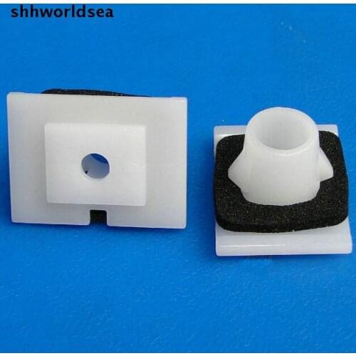 Shhworldsea automotive clips Side skirt door sill fence buckle for honda 75316-TP6-A01