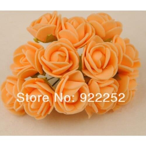 2.5-3CM artificial foam real touch small roses flower,diy craft accessories for wedding decoration hair garland&scrapbooking