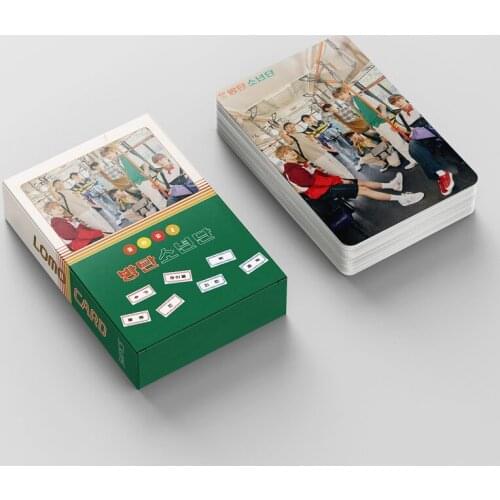 K-POP 54PC South Korean Groups BE New Album Bangtan Boys Lomo Card Poster PhotoCard Cards Wall Banner JUNG KOOK JIMIN SUGA V Jin